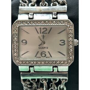 Cannes Silver Tone Women’s Quartz Watch